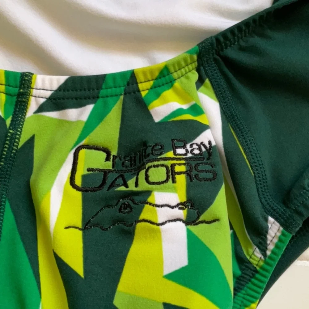Nike One Piece Swimsuit.  Nike size 32 fixed Back